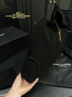 Yves Saint Laurent Suede Tote Bag Minimalist, Sophisticated, Lightweight, Stylish, Spacious - Image 8