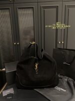 Yves Saint Laurent Suede Tote Bag Minimalist, Sophisticated, Lightweight, Stylish, Spacious - Image 10