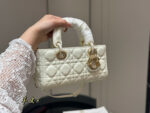 Dior Lady Horizontal Diana Bag 2025 New Style Double Strap Handbag/Shoulder Bag - Image 9