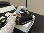 Dior Lady Horizontal Diana Bag 2025 New Style Dual Straps - Image 8
