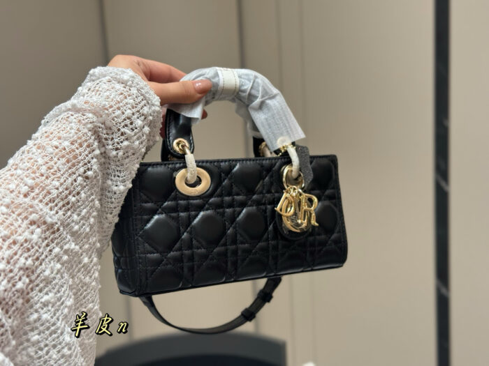 Dior Lady Horizontal Diana Bag 2025 New Style Dual Straps - Image 9