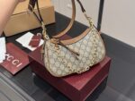 Gucci Ophidia Series Monogram Shoulder Bag Mahjong-Style Silhouette, Vintage And Versatile - Image 5