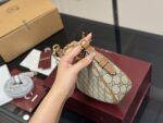 Gucci Ophidia Series Monogram Shoulder Bag Mahjong-Style Silhouette, Vintage And Versatile - Image 6