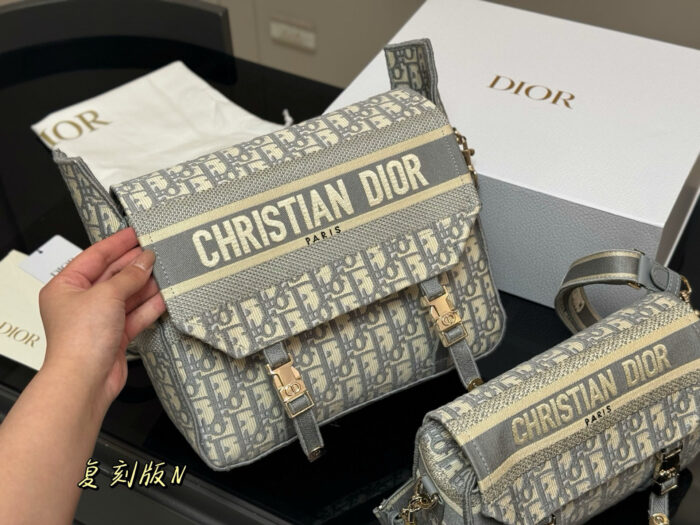 Dior Camp Messenger Bag - Lightweight, Unisex, Boxed & Upgraded Edition - Image 5