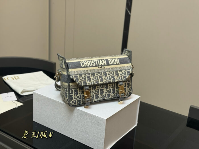 Dior Camp Messenger Bag - Lightweight, Unisex, Boxed & Upgraded Edition - Image 11