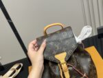 Louis Vuitton Classic Matching Pattern With Cowhide Backpack - Image 3