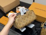 Louis Vuitton Palm Springs Backpack Raised Top Handle Calfskin Shoulder Straps With Uniform Stitching - Image 8