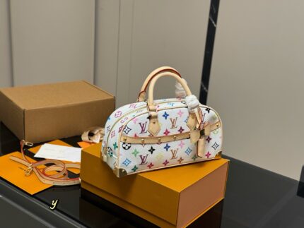 Louis Vuitton Hangon Bowling Bag: Compact Yet Spacious.