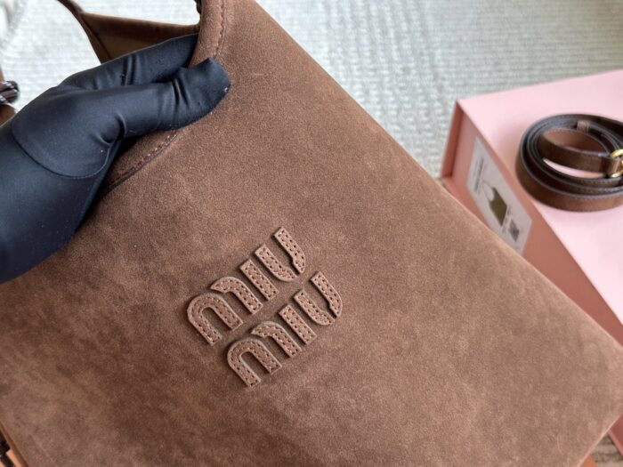 Miu Miu New Tote Bag - Black/Brown - Excellent Silhouette - Image 2