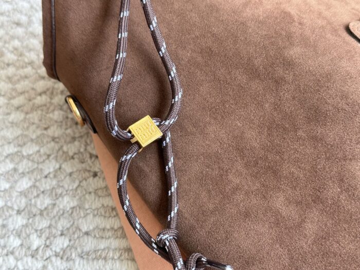 Miu Miu New Tote Bag - Black/Brown - Excellent Silhouette - Image 4