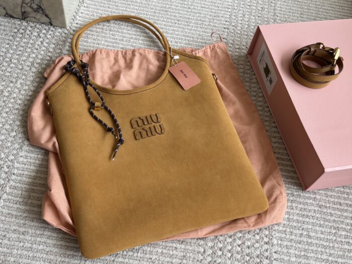 Miu Miu New Tote Bag Stylish Silhouette Multiple Colours Available - Image 4