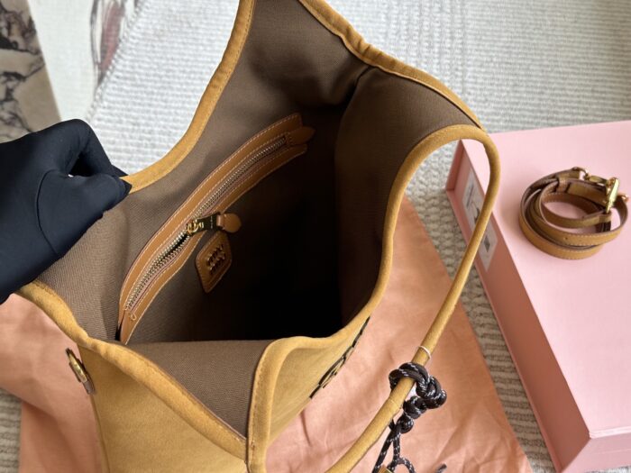 Miu Miu New Tote Bag Stylish Silhouette Multiple Colours Available - Image 7