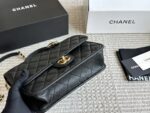 Chanel 25S Series Small Caviar Grain Leather Quilted Bag - Refined And Durable - Image 5
