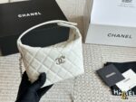 Chanel 25C Hobo Classic Chain Evening Bag/Lunchbox Bag - Cowhide Leather - Detachable Adjustable Chain Strap - Image 11