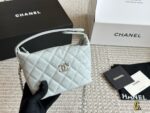 Chanel 25C Hobo Classic Chain Evening Bag/Lunchbox Bag - Cowhide Leather - Detachable Adjustable Chain Strap - Image 13
