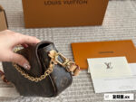 Louis Vuitton Ivy Woc Double Chain Mahjong Bag Crossbody, Shoulder Or Handheld Carry Built-In Card Slots - Image 2