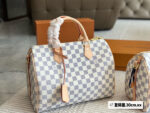 Louis Vuitton Speedy Pillow Bag Authentic Replica With Detachable Lining Bestselling Airport Biker Bag Luxurious Yet Dynamic Design Premium Fabrics - Image 2