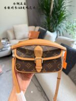 Louis Vuitton Nano Diane Monogram Canvas Bag Retro Elements Versatile Carry Options - Image 4