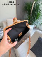 Louis Vuitton Nano Diane Monogram Canvas Bag Retro Elements Versatile Carry Options - Image 6