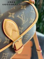 Louis Vuitton Nano Diane Monogram Canvas Bag Retro Elements Versatile Carry Options - Image 8