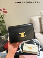 Celine Arc De Triomphe Envelope Chain Bag Exquisitely Compact, Elegant And Luxurious Multiple Colours Available - Image 6
