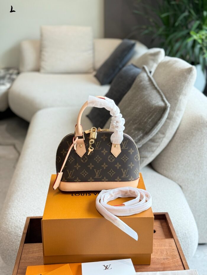 Louis Vuitton Alma Bb Monogram Shell Bag Classic And Practical Authentic High Quality - Image 1