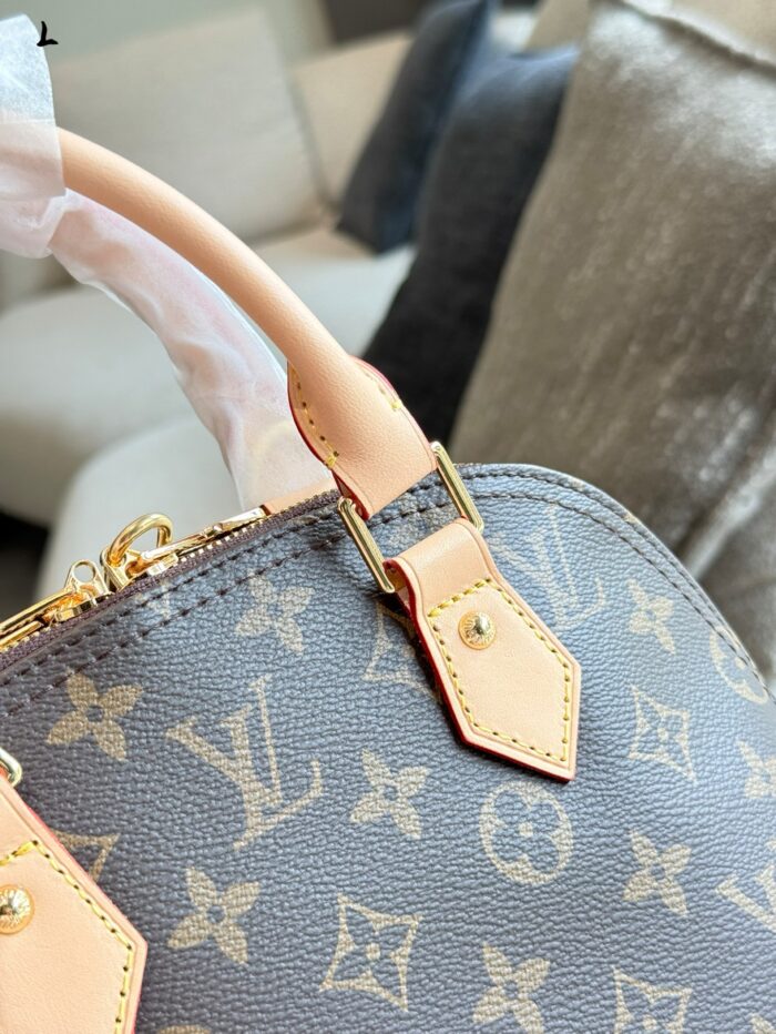 Louis Vuitton Alma Bb Monogram Shell Bag Classic And Practical Authentic High Quality - Image 9