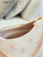 Louis Vuitton May New Release: Creamy Strawberry Croissant Bag Creamy White With Strawberry Sauce Multiple Carrying Styles For Youthful Charm - Image 9