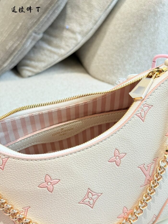 Louis Vuitton May New Release: Creamy Strawberry Croissant Bag Creamy White With Strawberry Sauce Multiple Carrying Styles For Youthful Charm - Image 9