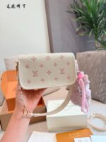 Louis Vuitton Nano Diane Strawberry Cream Mini Bag Fresh And Adorable Carry By Hand, Shoulder Or Crossbody - Image 3