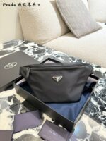Prada Re-Nylon Waterproof Casual Waist Bag/Chest Bag Unisex Style Hands-Free, Stylish & Portable - Image 6