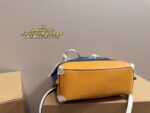 Coach Tote Bag Deep Blue With Orange Accents Luxurious And Elegant Versatile For Multiple Occasions - Image 7