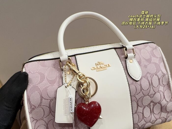 Coach Boston Pillow Bag Exquisite And Elegant Seasonally Versatile - Image 5