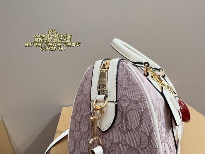 Coach Boston Pillow Bag Exquisite And Elegant Seasonally Versatile - Image 7