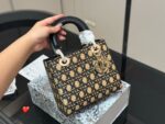 Dior Lady Dior Series Classic Monogram Handbag - Premium Quality - Image 2