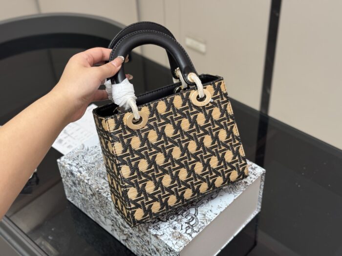 Dior Lady Dior Series Classic Monogram Handbag - Premium Quality - Image 7