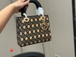 Dior Lady Dior Series Classic Monogram Handbag - Premium Quality - Image 9