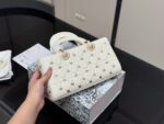 Dior Lady Horizontal Diana Bag 2025 New Silhouette Dual Straps Butterfly Rivet Detail - Image 8