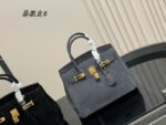 Hermès Bk30 Genuine Full-Grain Leather Original Quality Platinum Bag - Image 2