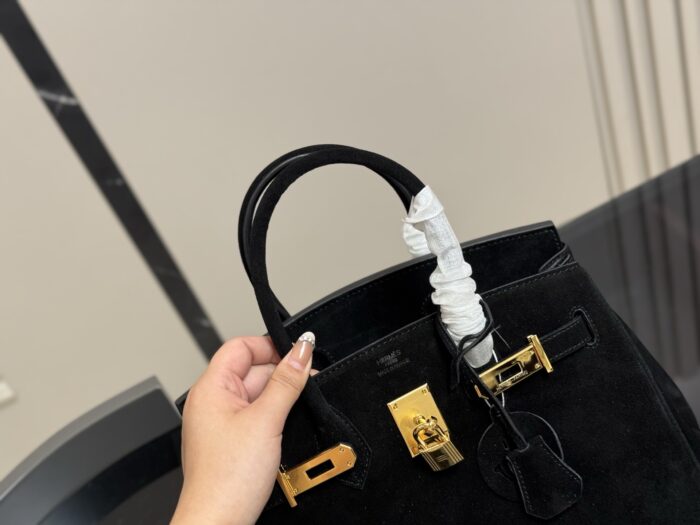 Hermès Bk30 Genuine Full-Grain Leather Original Quality Platinum Bag - Image 3