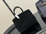 Hermès Bk30 Genuine Full-Grain Leather Original Quality Platinum Bag - Image 7