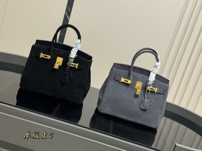Hermès Bk30 Genuine Full-Grain Leather Original Quality Platinum Bag - Image 9