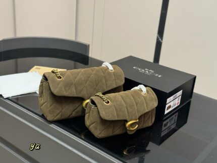Coach Quilted Tabby25 Chain Version Quilted Versatile Bag