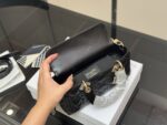 Dior Lady Lambskin Horizontal Diana Bag 2025 New Silhouette Dual Straps - Image 4