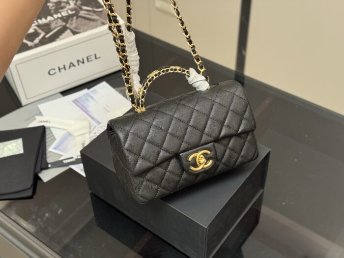 Chanel Mini Cf Handle Handbag Adorable And Spacious - Image 2