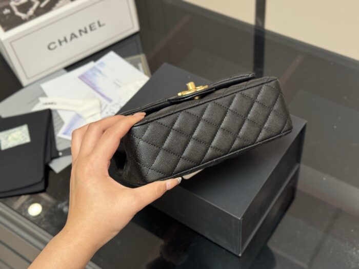 Chanel Mini Cf Handle Handbag Adorable And Spacious - Image 8