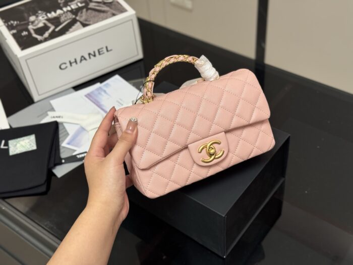 Chanel Mini Cf Handle Handbag Adorable And Spacious - Image 12