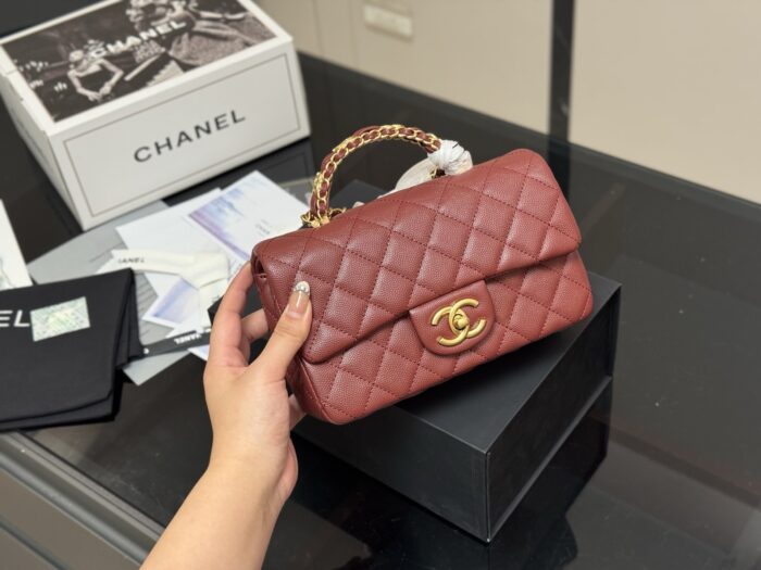 Chanel Mini Cf Handle Handbag Adorable And Spacious - Image 13