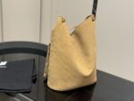 Yves Saint Laurent Niki Supple Bucket Autumn Suede Bucket Bag Caramel Cognac - Image 7