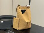 Yves Saint Laurent Niki Supple Bucket Autumn Suede Bucket Bag Caramel Cognac - Image 9